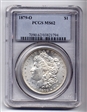 1879-O $1 MS62