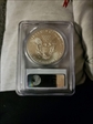 2011-W $1 Burnished Silver Eagle SP70