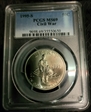 1995-S 50C Civil War MS69