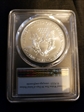 2016-W $1 Burnished Silver Eagle 30th Anniversary Lettered Edge First Strike SP69