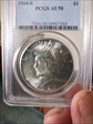 1924-S $1 AU58