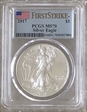 2017 $1 Silver Eagle First Strike MS70