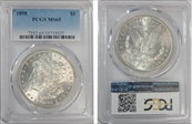 1898 $1 MS65