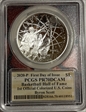2020-P $1 Basketball Hall of Fame 1st Official Colorized U.S. Coins FDI Picture Fram PR70DCAM