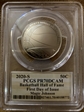 2020-S 50C Basketball Hall of Fame First Day of Issue Naismith Private Collection PR70DCAM