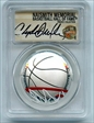 2020-P $1 Basketball Hall of Fame 1st Official Colorized U.S. Coins FDI Clyde Drexle PR70DCAM
