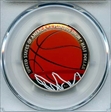 2020-S 50C Basketball Hall of Fame 1st Official Colorized U.S. Coins FDI Clyde Drexle PR70DCAM