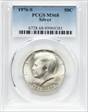 1976-S 50C Silver MS68