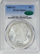 1885-CC $1 MS66+