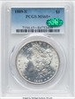 1889-S $1 MS65+ 