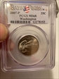 2007-P 25C Washington Satin Finish SP68