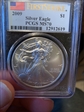 2009 $1 Silver Eagle First Strike MS70