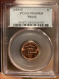 2010-D 1C Shield MS65RD