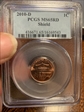2010-D 1C Shield MS65RD