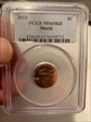 2010 1C Shield MS65RD