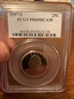 1997-S 25C PR69DCAM