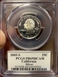 2005-S 25C California  Silver PR69DCAM