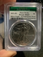 2021-(P) $1 Silver Eagle - T1 Emergency Issue Struck at Philadelphia First Strike MS69