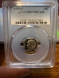 1985-S 10C PR70DCAM