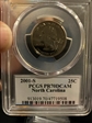 2001-S 25C North Carolina PR70DCAM