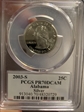 2003-S 25C Alabama Silver PR70DCAM