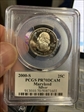 2000-S 25C Maryland Silver PR70DCAM