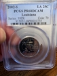 2002-S 25C Louisiana PR68DCAM