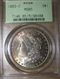 1883-O $1 MS65