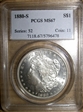 1880-S $1 MS67