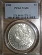 1902 $1 MS66