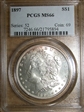 1897 $1 MS66