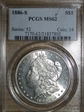 1886-S $1 MS62