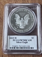 2015-W $1 Silver Eagle Mercanti Signature PR70DCAM