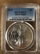 2015 $1 Silver Eagle MS70