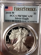 2018-W $1 Silver Eagle First Strike PR70DCAM