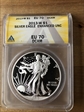 2013 W $1 Silver Eagle Enhanced EU 70 DCAM