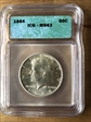 1964 Half Dollar Kennedy Half Dollar MS 63