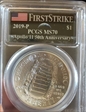 2019-P $1 Apollo 11 50th Anniversary First Strike Earth Rising AMF MS70