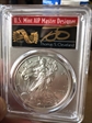 2019 $1 Silver Eagle First Day of Issue Cleveland Arrows MS70