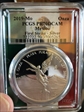 2019-Mo Onza Libertad Silver First Strike Picture Frame PR70DCAM