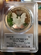 2019-W $1 Silver Eagle First Strike Cleveland Native American 1 of 500 PR70DCAM