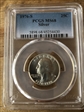1976-S 25C Silver MS68