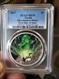 2017 $1 Ghostbusters Slimer First Day of Issue MS70