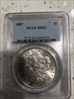 1887 $1 MS61