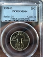 1928-D 25C MS64