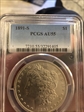 1891-S $1 AU55