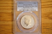 2019-S 50C Kennedy Enhanced Rev PR Half Dollar Set PR70