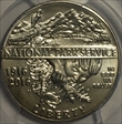 2016-D 50C 100th Anniv. Nat'l Parks MS70