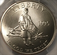 1995-S 50C Civil War MS70