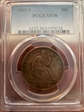 1863-S 50C VF30